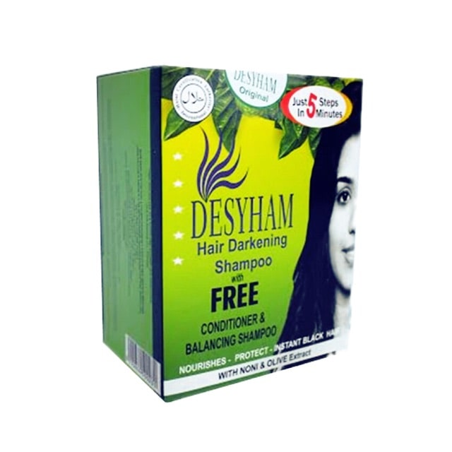 Desyham Hair Darkening Shampoo Black 1 x 5