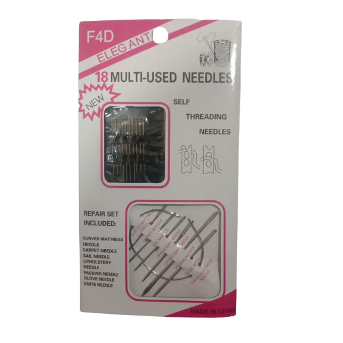 18 Multi-Used Needles F4D
