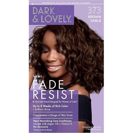 Dark and Lovely - Permanent Hair Color Brown Sable 373