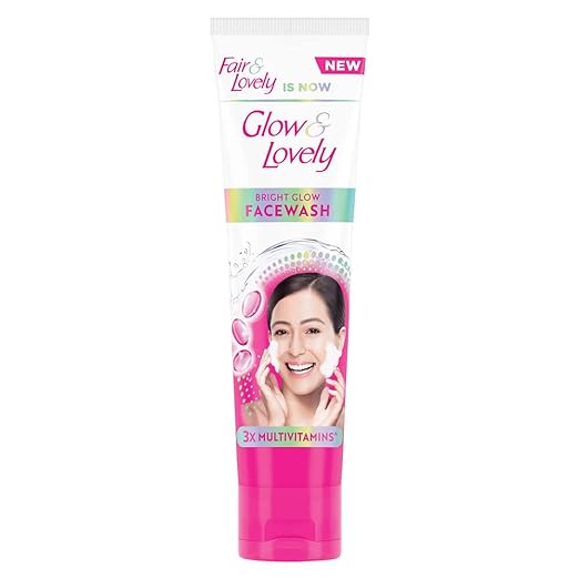Fair & Lovely - Glow & Lovely Bright Glow Face Wash 100 g