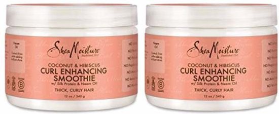 Shea Moisture - Coconut & Hibiscus - Curl Enhancing Smoothie - 2 x 340 ml