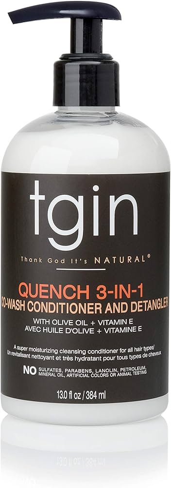 TGIN - Quench 3-In-1 Co-Wash Conditioner And Detangler 384 ML