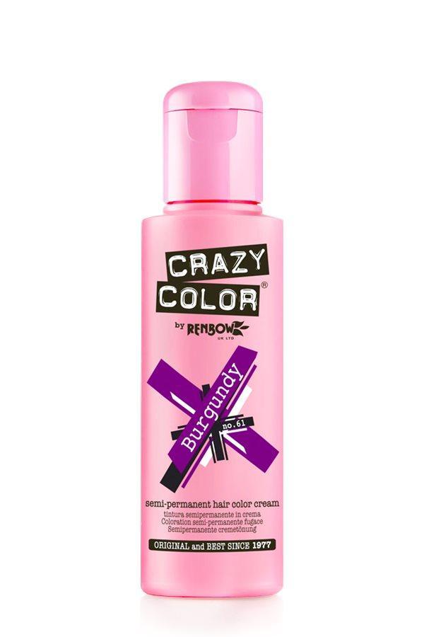 Crazy Color - 61 Burgundy 100ml