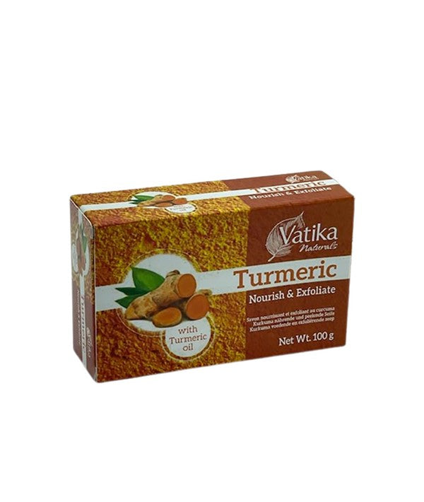 Vatika -  Naturals Nourish And Exfoliate Turmeric Soap 100g