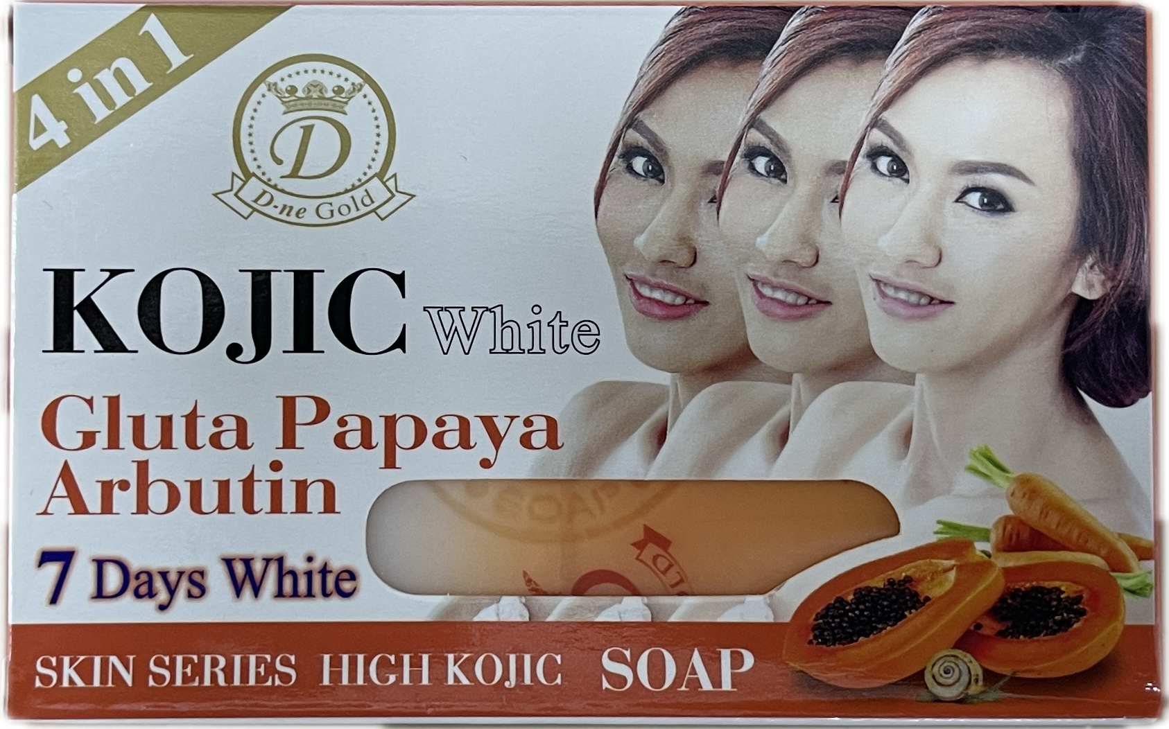 Asantee White 4 in 1  Soap 160G