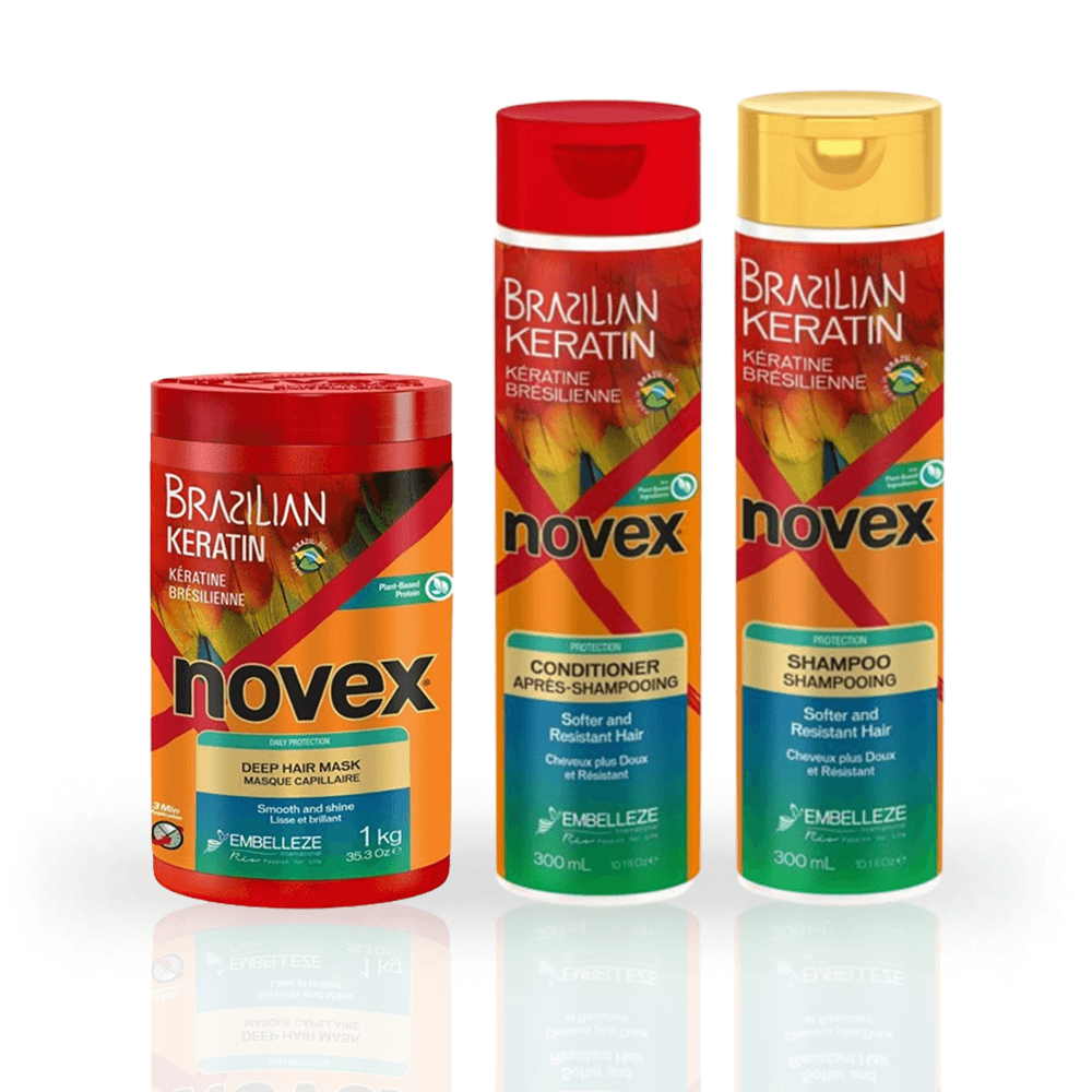 NOVEX-Hair Brazilian Keratin Bundle