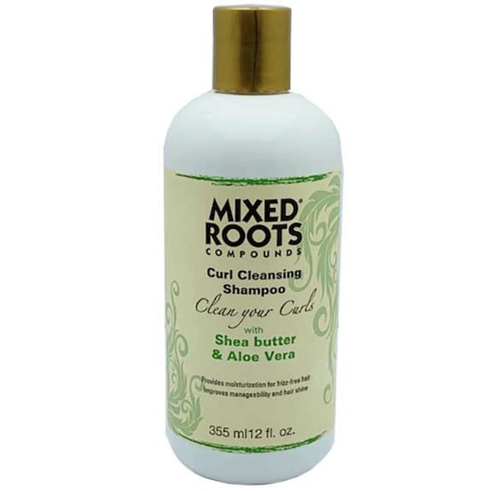 Mixed Roots - Compounds Curls Cleansing Shampoo With Shea Butter And Aloe Vera 355ml