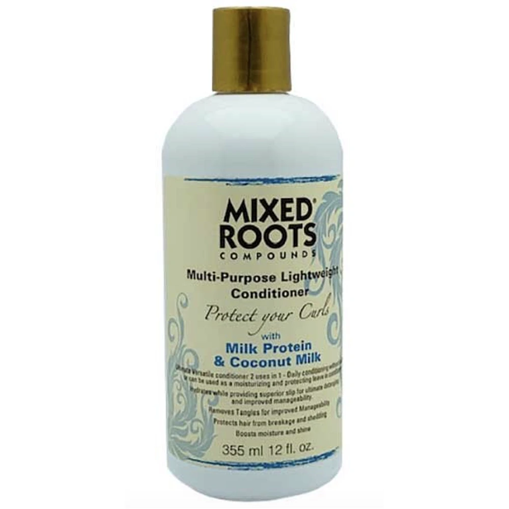 Mixed Roots - Compounds Multi Purpose LightWeight Conditioner With Milk Protein And Coconut Milk 355ml