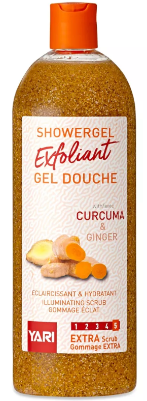 Yari Exfoliant Showergel Curcuma & Ginger 1000ml