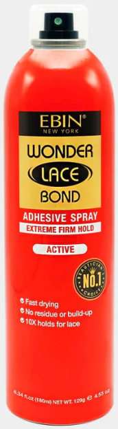 Ebin Wonder Lace Bond Spray Firm 180ml — Me Gorgeous