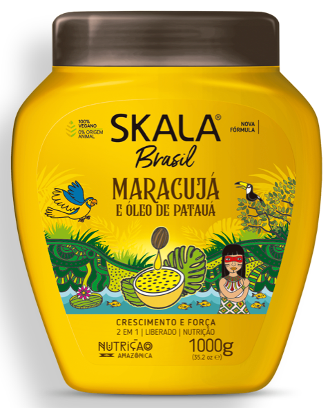 Skala - CREME DE TRATAMENTO MARACUJÁ E ÓLEO DE PATAUÁ 1000g