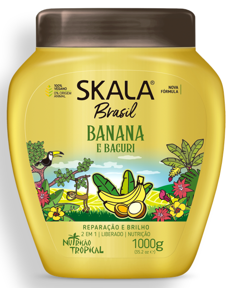 Skala - CREME DE TRATAMENTO BANANA E BACURI 1000g