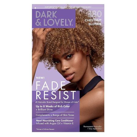 Dark and Lovely - Permanent Hair Color Chestnut Blonde 380