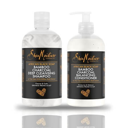 Shea Moisture - African Black Charcoal Detox Bundle