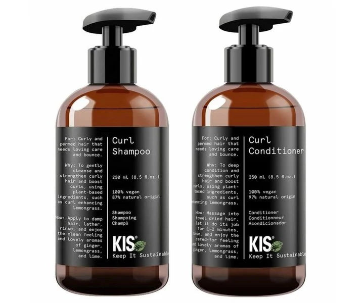 KIS Green Curls Set - 2x250ml