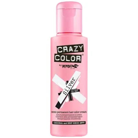 Crazy Color - 027 Silver 100ml