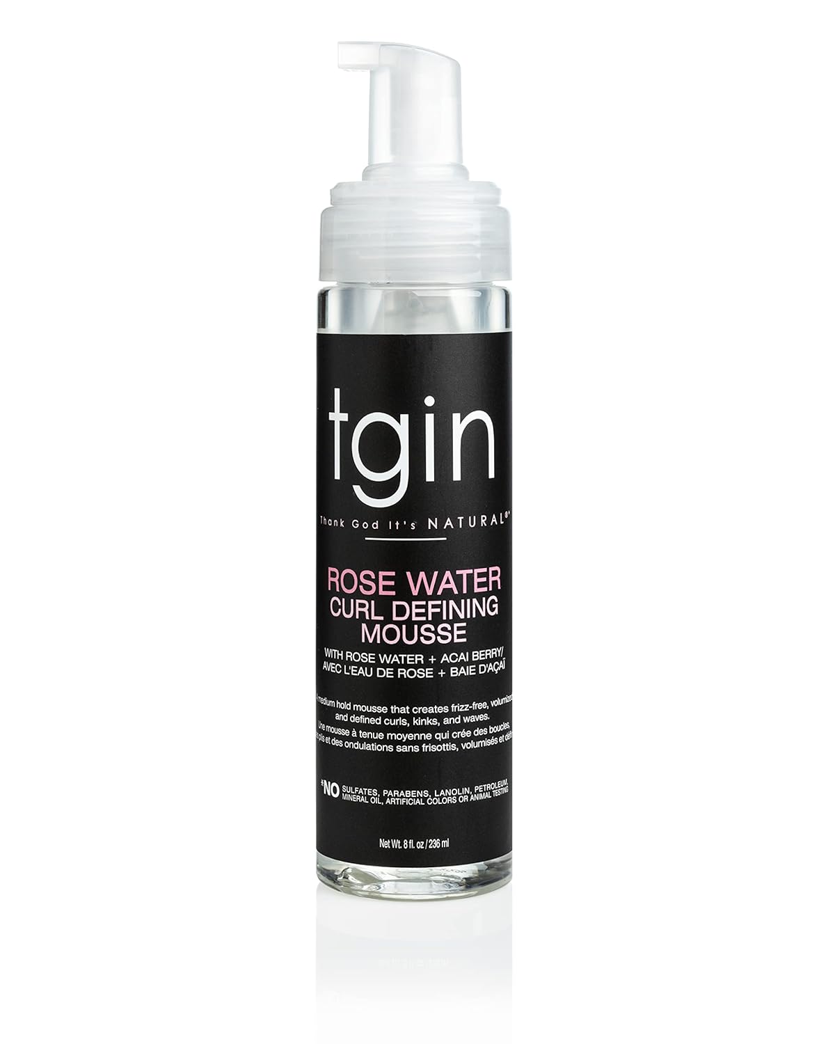 TGIN - Rose Water Curl Defining Mousse