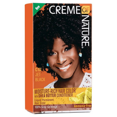 Creme of Nature - Permanent Hair Color Jet Black C10
