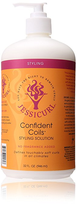 Jessicurl - Confident Coils Styling Solution (No Fragrance) 32oz