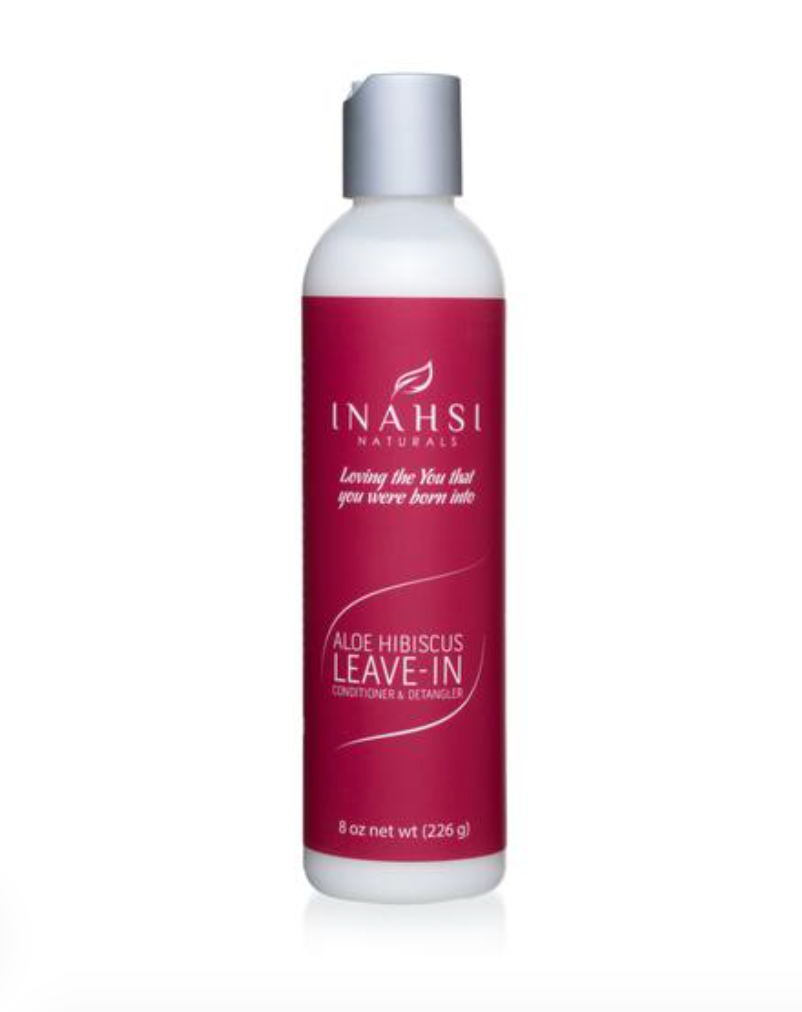 Inahsi Naturals - ALOE HIBISCUS LEAVE-IN CONDITIONER & DETANGLER 8OZ