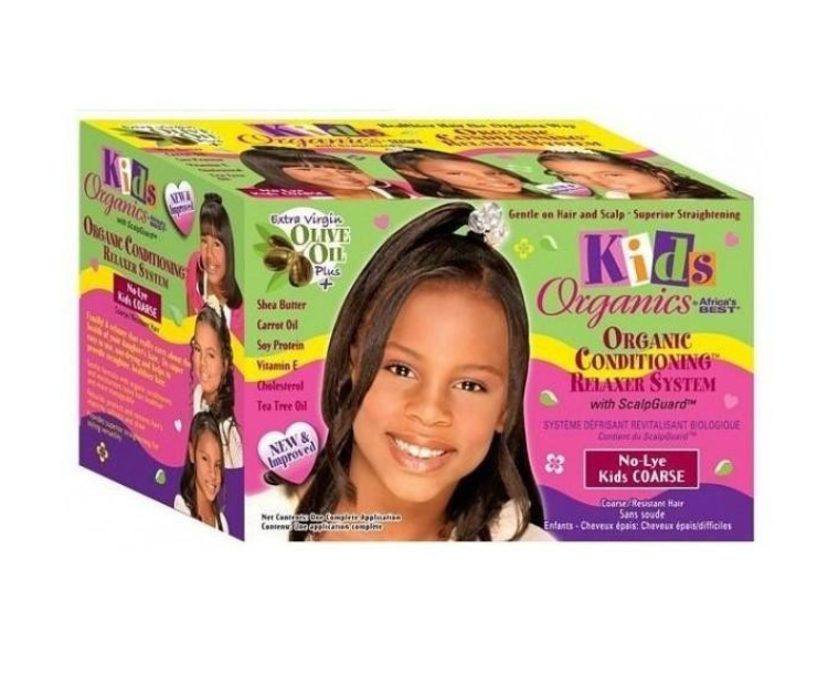 Kids Organics - No-Lye Conditioning Relaxer System Super Kit