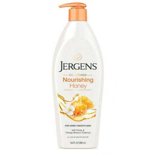 Jergens nourishing honey moisturizer lotion 16.8 oz